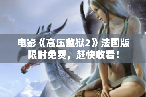 电影《高压监狱2》法国版限时免费，赶快收看！