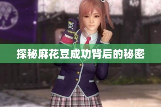 探秘麻花豆成功背后的秘密