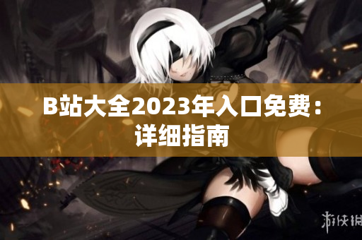 B站大全2023年入口免费：详细指南