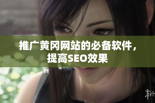 推广黄冈网站的必备软件，提高SEO效果