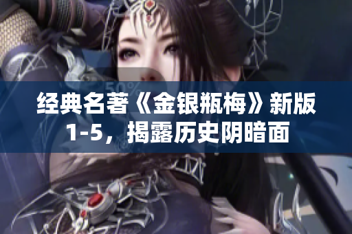 经典名著《金银瓶梅》新版1-5，揭露历史阴暗面
