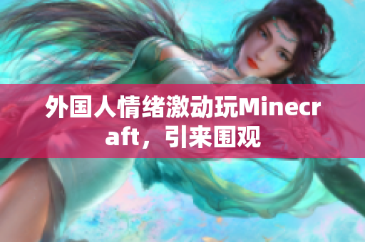 外国人情绪激动玩Minecraft，引来围观