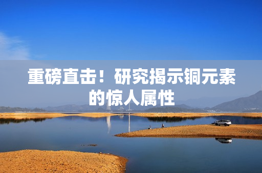 重磅直击！研究揭示铜元素的惊人属性