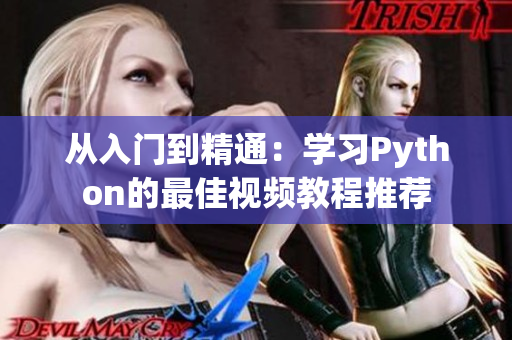 从入门到精通：学习Python的最佳视频教程推荐