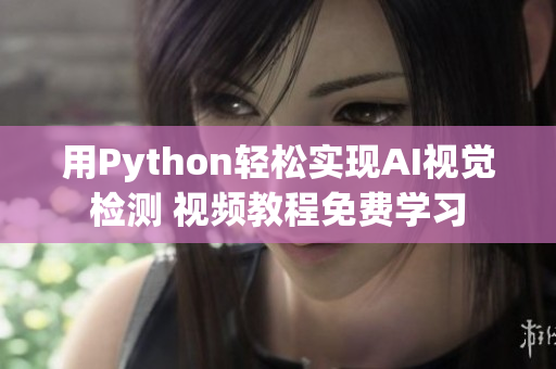 用Python轻松实现AI视觉检测 视频教程免费学习