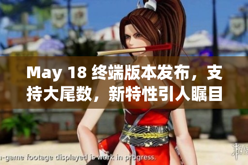 May 18 终端版本发布，支持大尾数，新特性引人瞩目