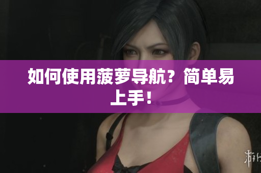 如何使用菠萝导航？简单易上手！