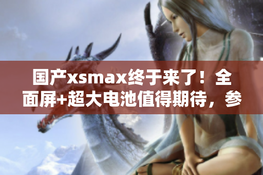 国产xsmax终于来了！全面屏+超大电池值得期待，参数曝光！