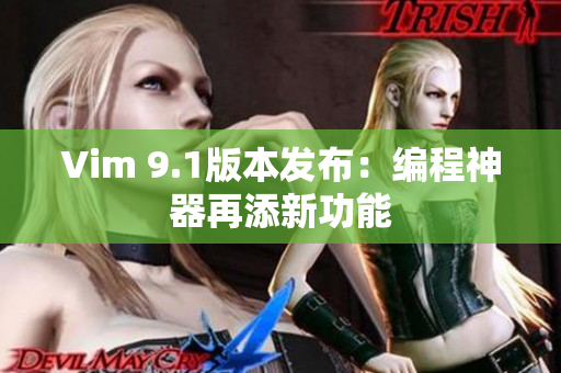 Vim 9.1版本发布：编程神器再添新功能