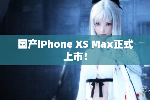 国产iPhone XS Max正式上市！