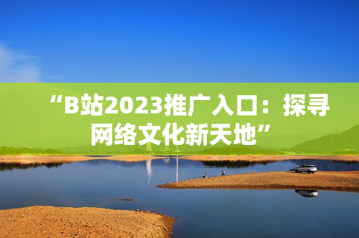 “B站2023推广入口：探寻网络文化新天地”