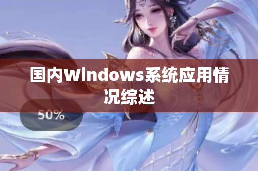 国内Windows系统应用情况综述