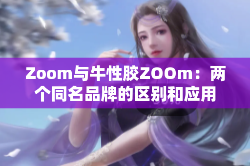Zoom与牛性胶ZOOm：两个同名品牌的区别和应用