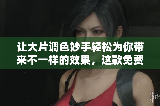 让大片调色妙手轻松为你带来不一样的效果，这款免费软件必备！