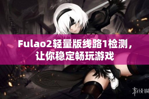 Fulao2轻量版线路1检测，让你稳定畅玩游戏