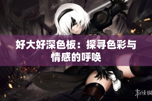 好大好深色板：探寻色彩与情感的呼唤
