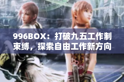 996BOX：打破九五工作制束缚，探索自由工作新方向