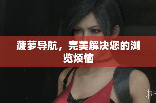 菠萝导航，完美解决您的浏览烦恼