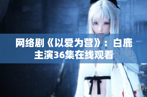 网络剧《以爱为营》：白鹿主演36集在线观看