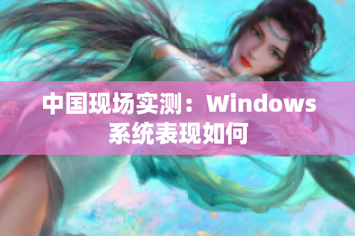 中国现场实测：Windows系统表现如何