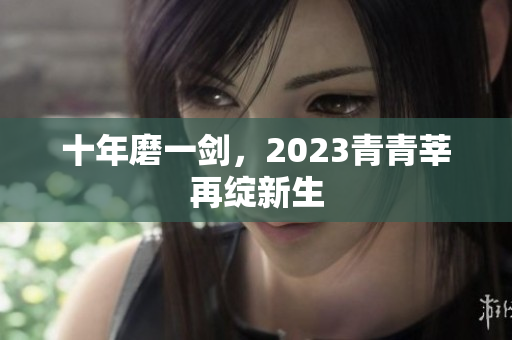 十年磨一剑，2023青青莘再绽新生