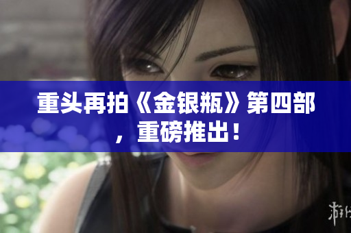 重头再拍《金银瓶》第四部，重磅推出！