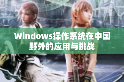 Windows操作系统在中国野外的应用与挑战