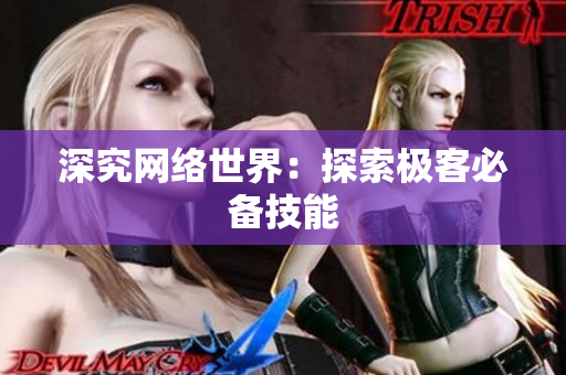 深究网络世界：探索极客必备技能