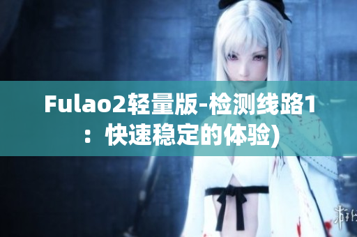 Fulao2轻量版-检测线路1：快速稳定的体验)