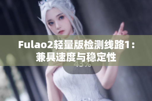 Fulao2轻量版检测线路1：兼具速度与稳定性