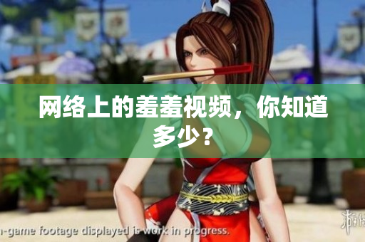 网络上的羞羞视频，你知道多少？