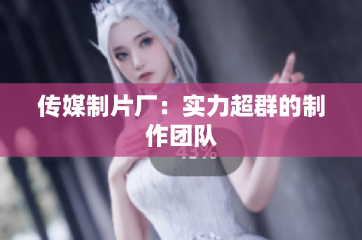 传媒制片厂：实力超群的制作团队