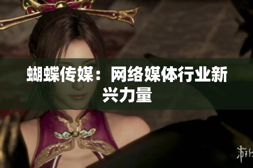 蝴蝶传媒：网络媒体行业新兴力量