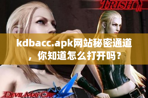 kdbacc.apk网站秘密通道，你知道怎么打开吗？