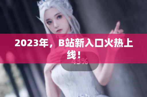 2023年，B站新入口火热上线！