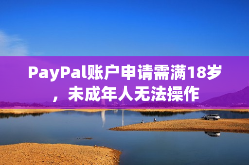 PayPal账户申请需满18岁，未成年人无法操作